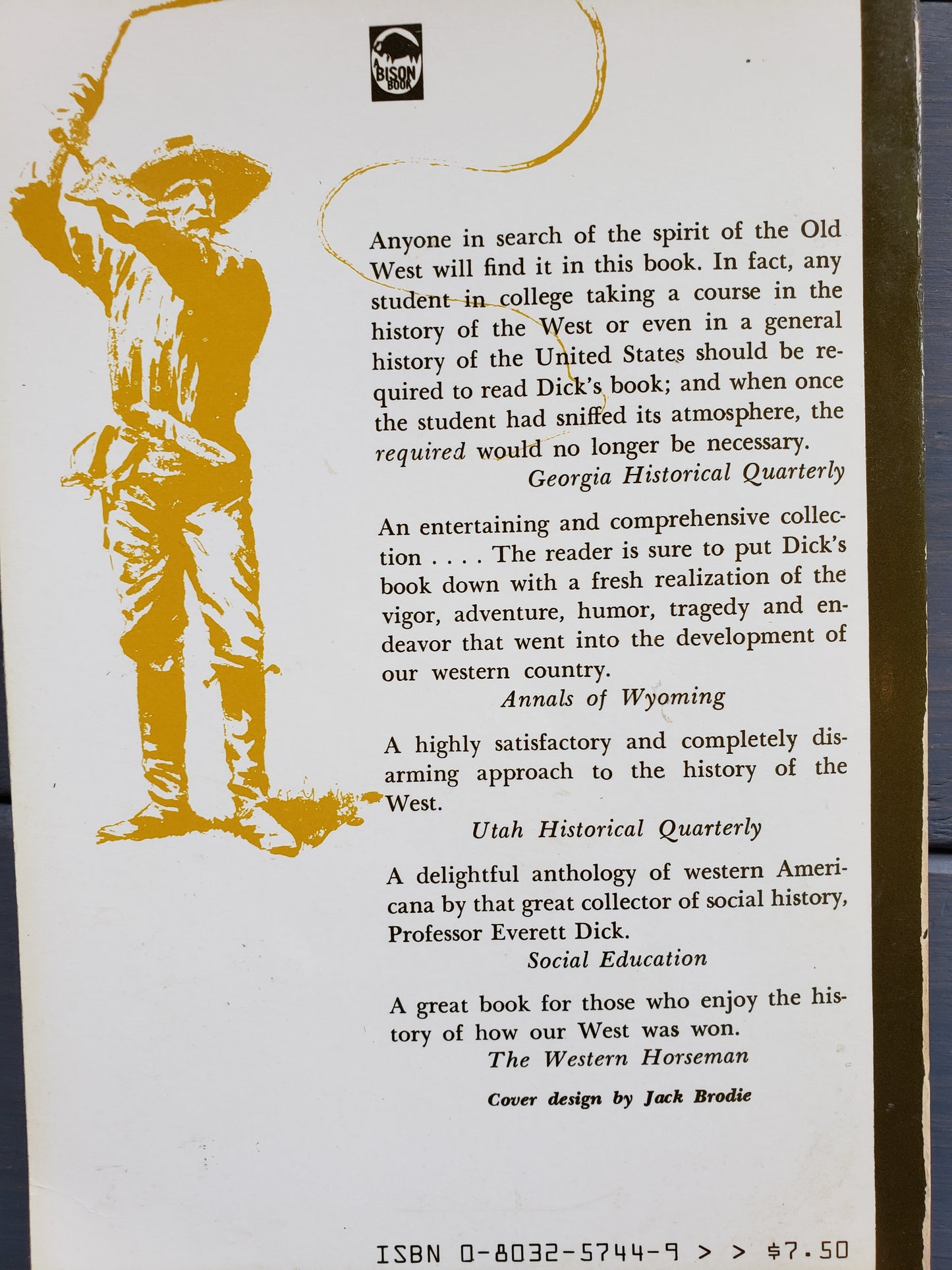Tales of the Frontier selected and retold by Everett Dick