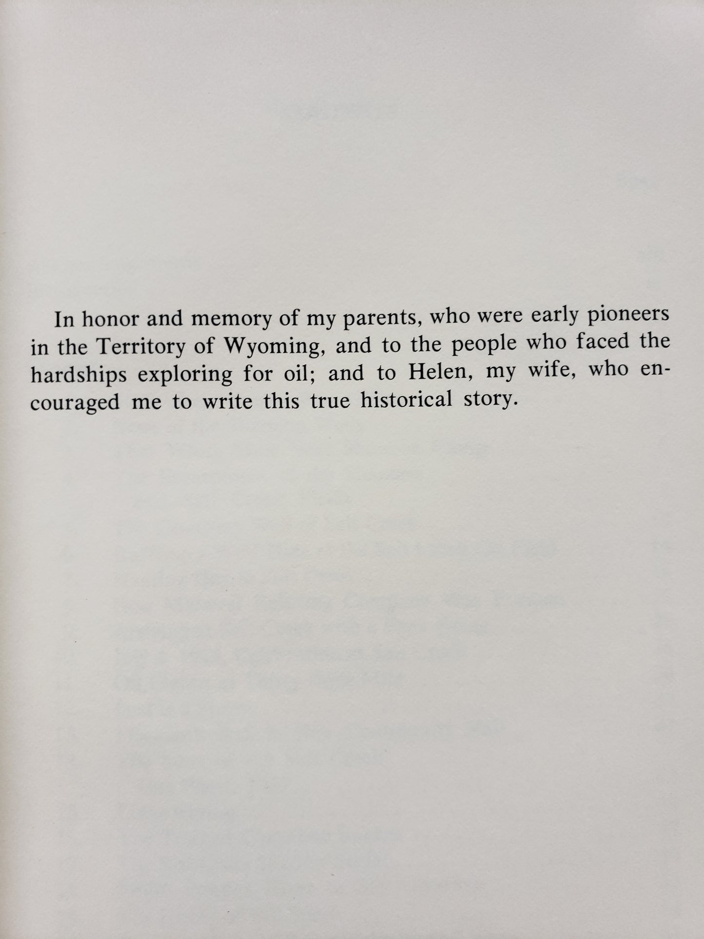 Life in the Shannon and Salt Creek Oil Fields by J. T. Wall