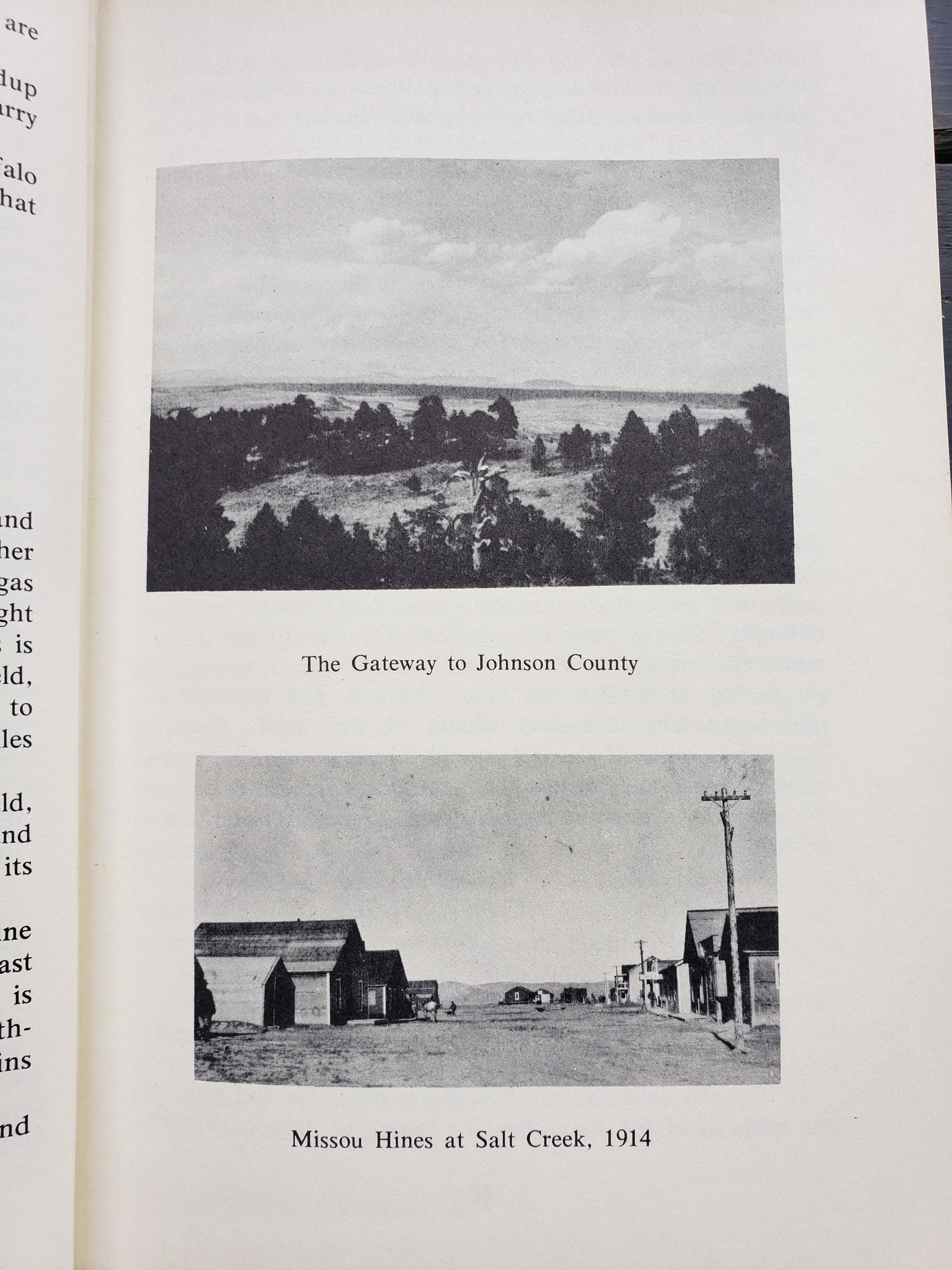 Life in the Shannon and Salt Creek Oil Fields by J. T. Wall