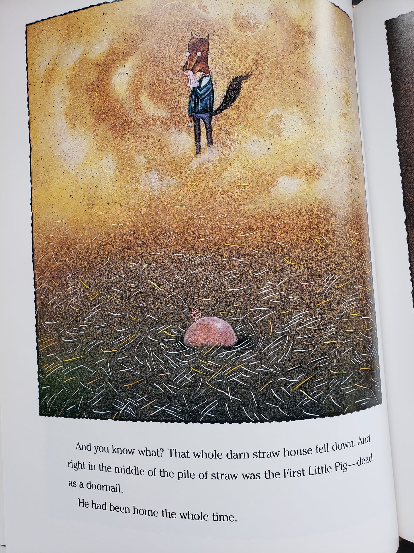 The True Story of the 3 Little Pigs by A. Wolf