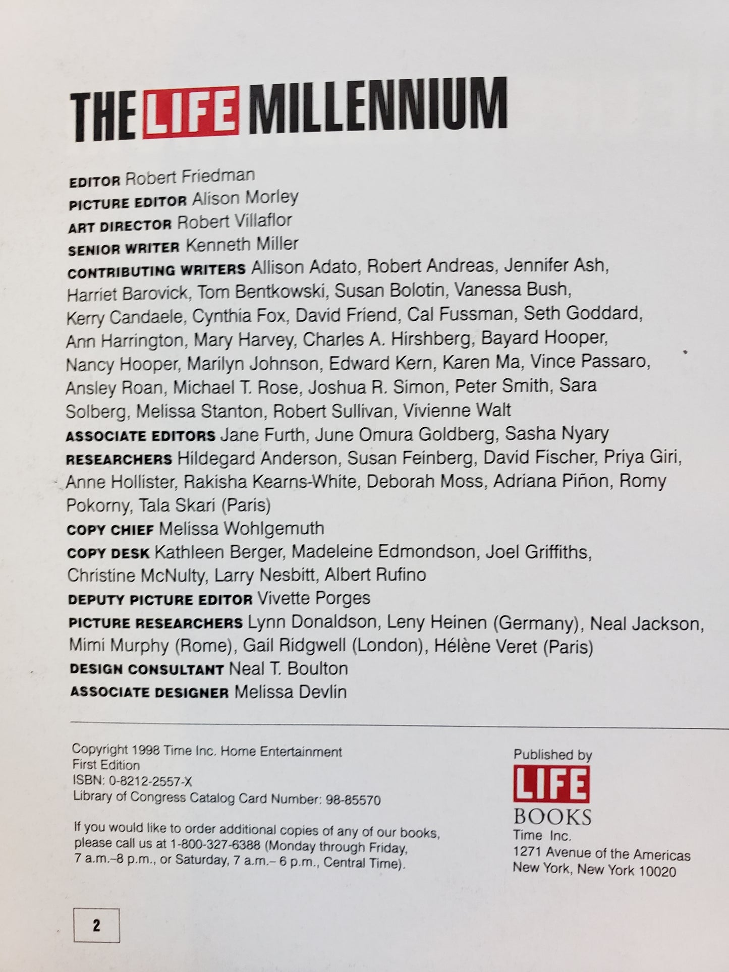 The LIFE Millennium (1996)