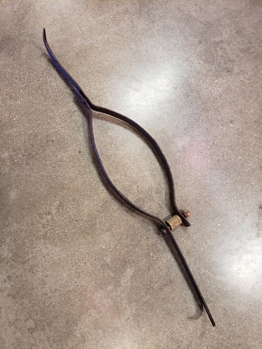 Vintage metal cow yoke