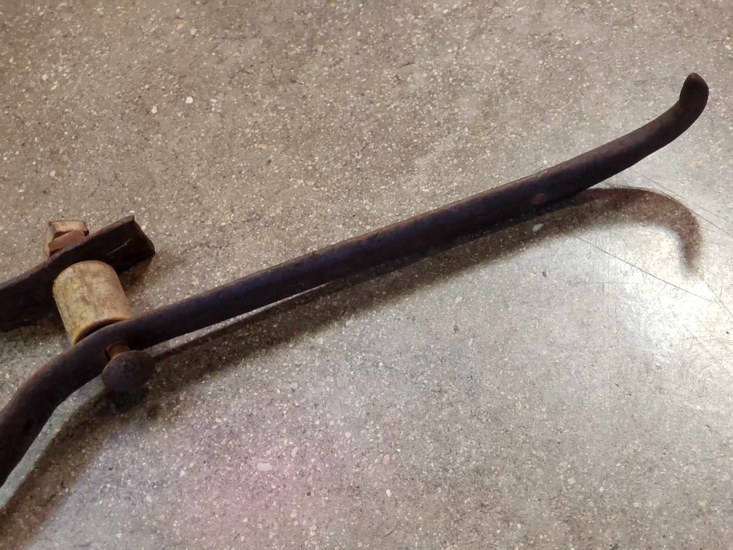 Vintage metal cow yoke