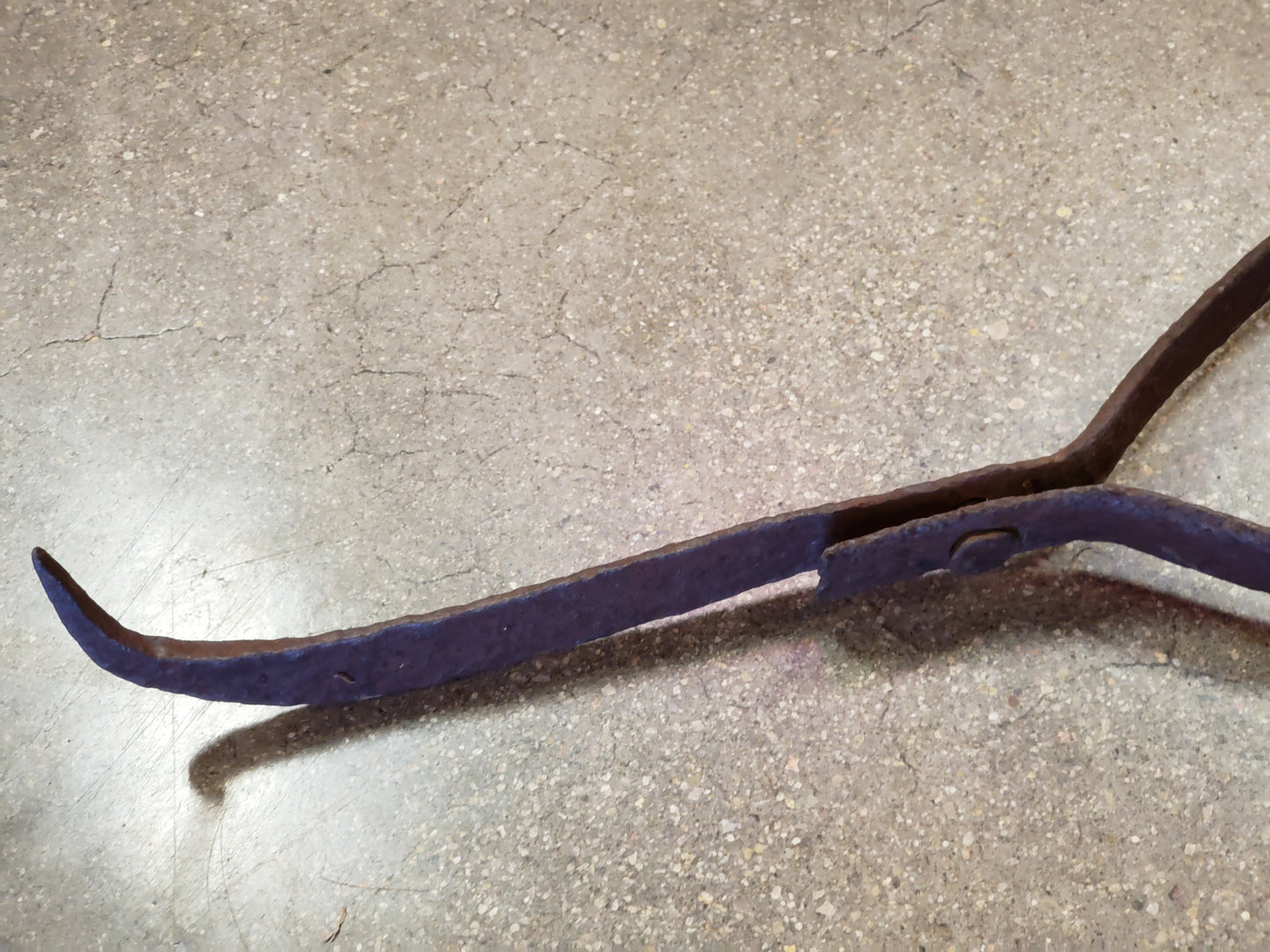 Vintage metal cow yoke