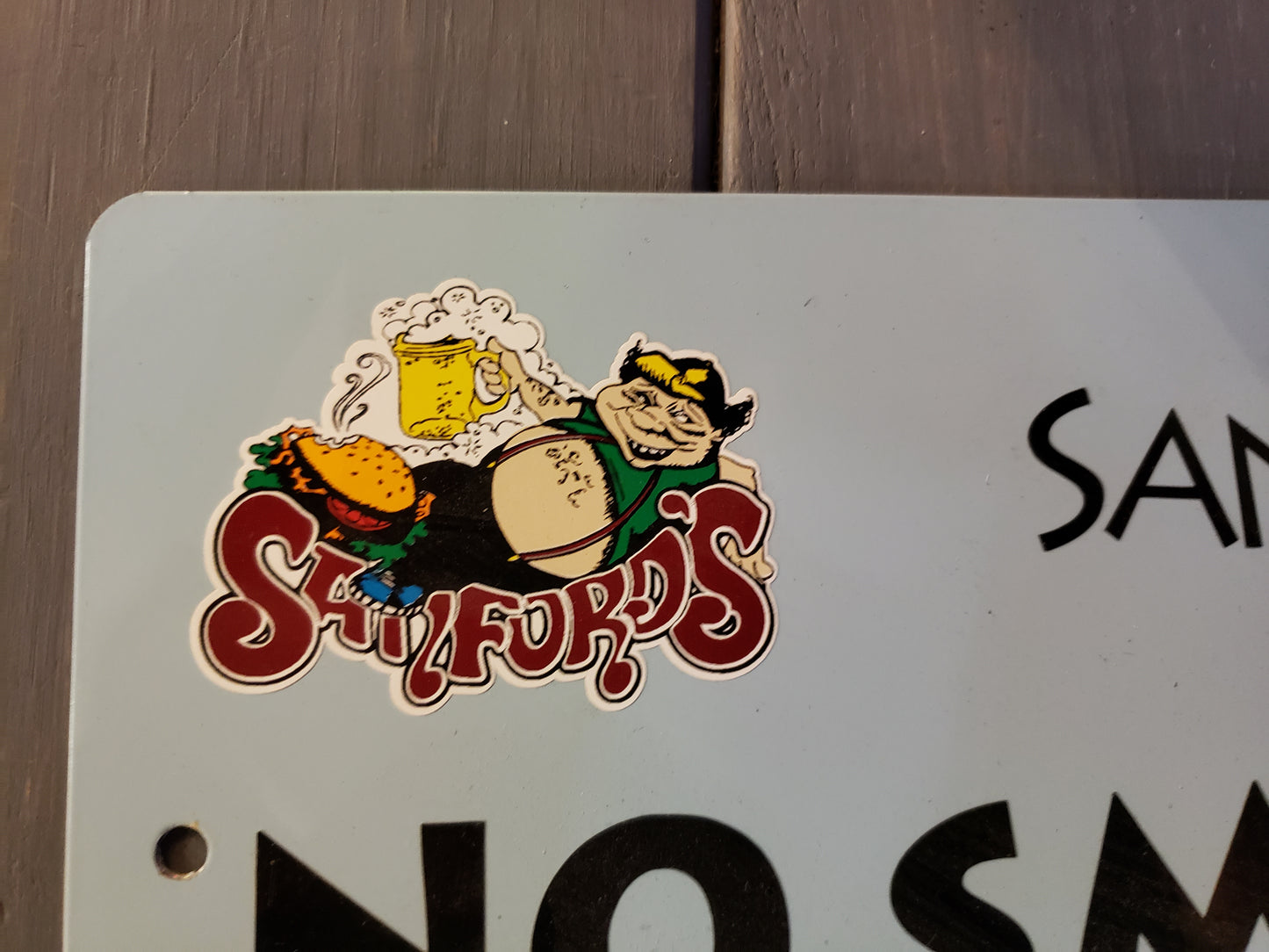 Sanford No Smoking Sign