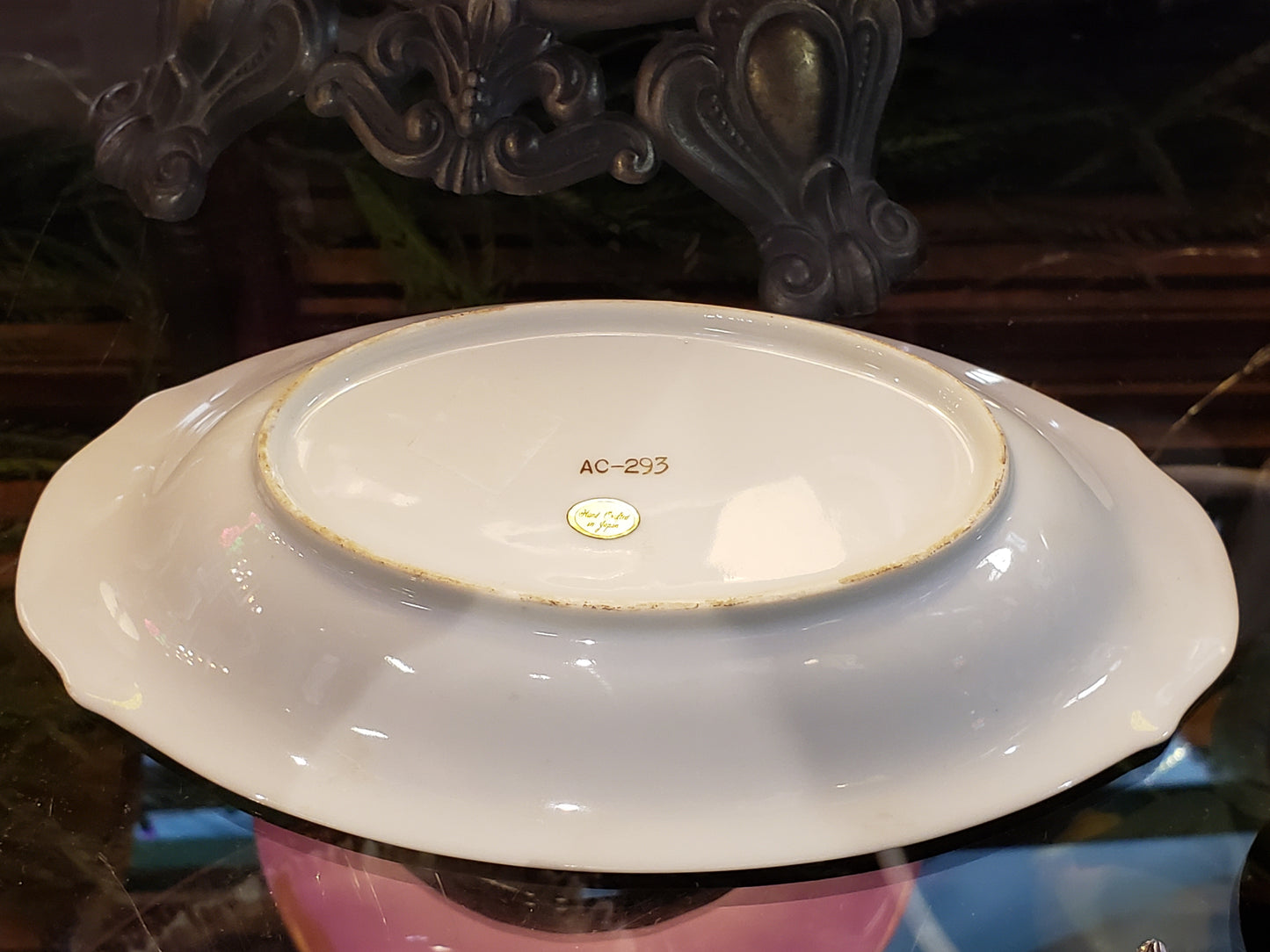 50th Golden Anniversary hand painted bowl