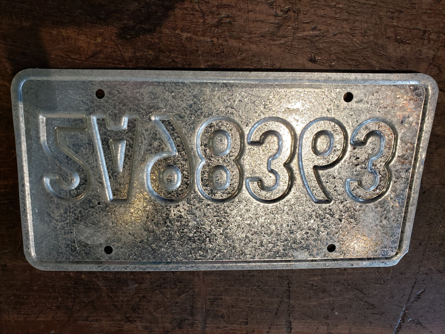 1998 South Dakota License Plate #2A98363