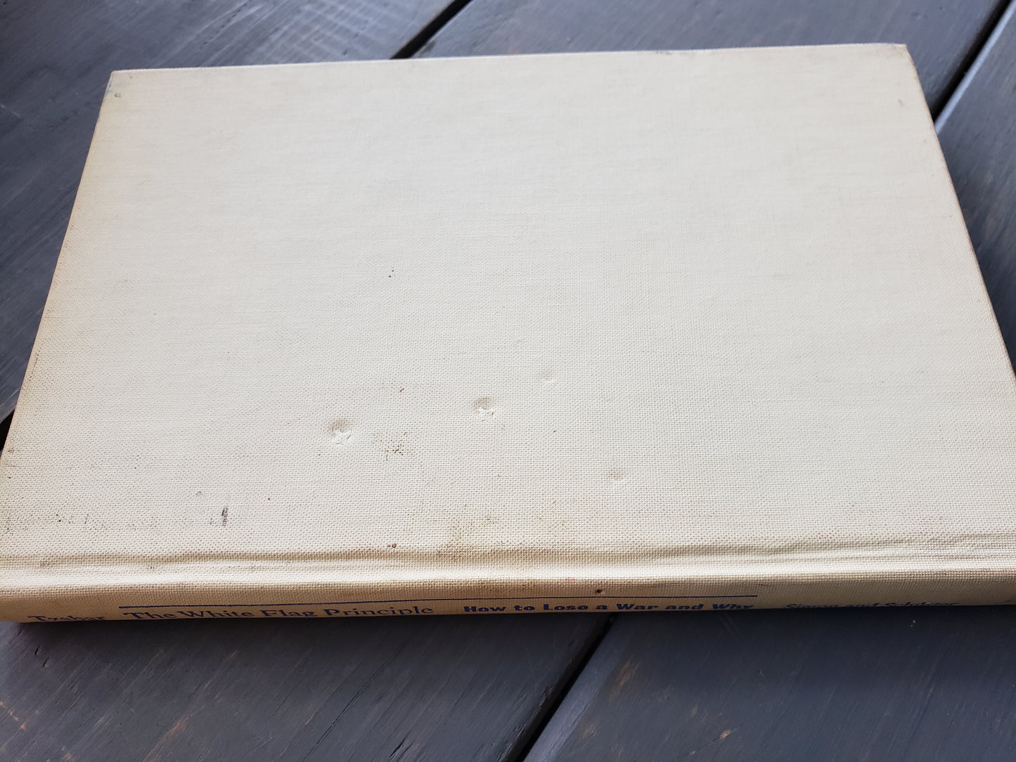 The White Flag Principle by Shimon Tzabar (1972)