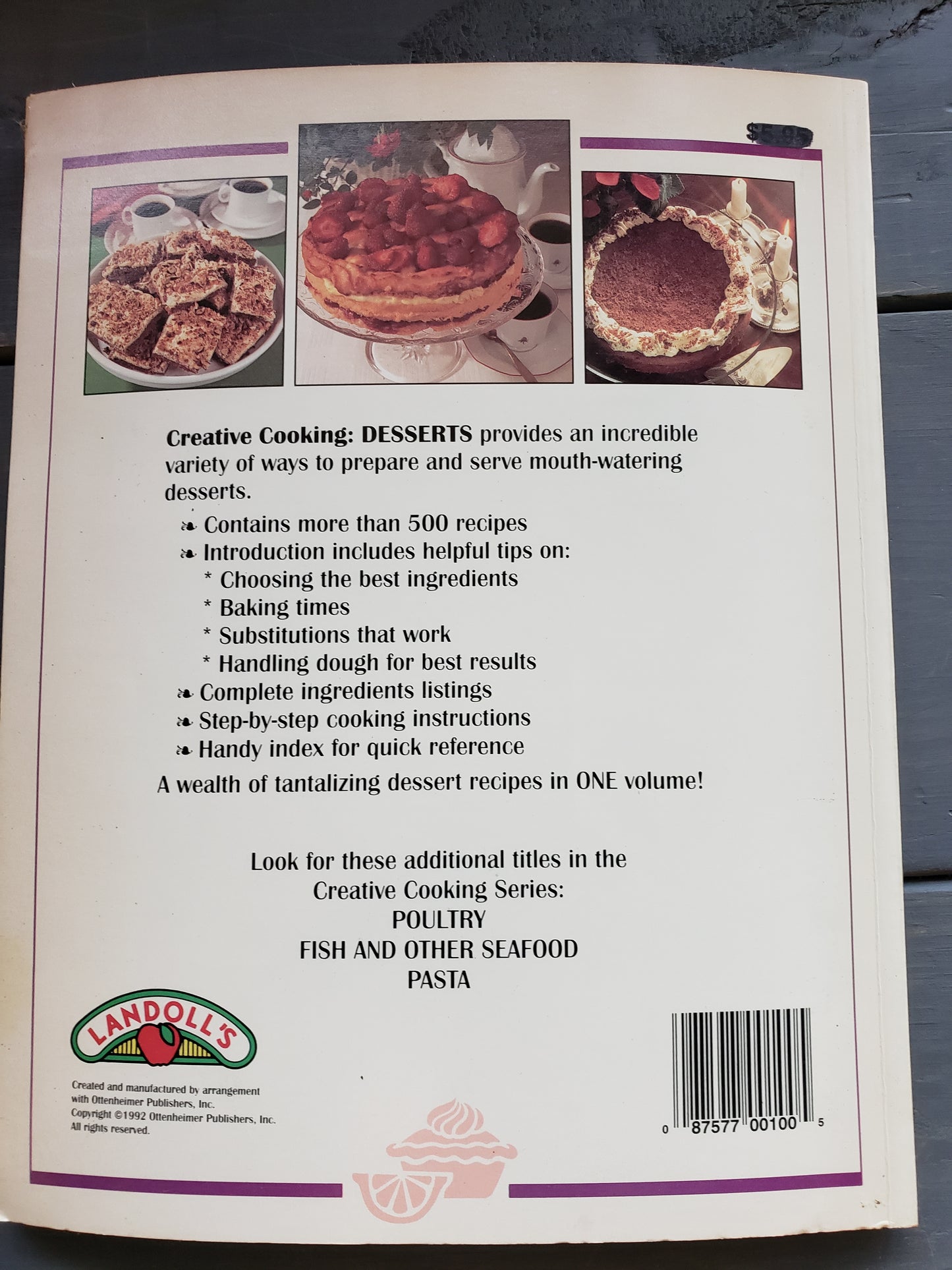 Creative Cooking DESSERTS (1992)