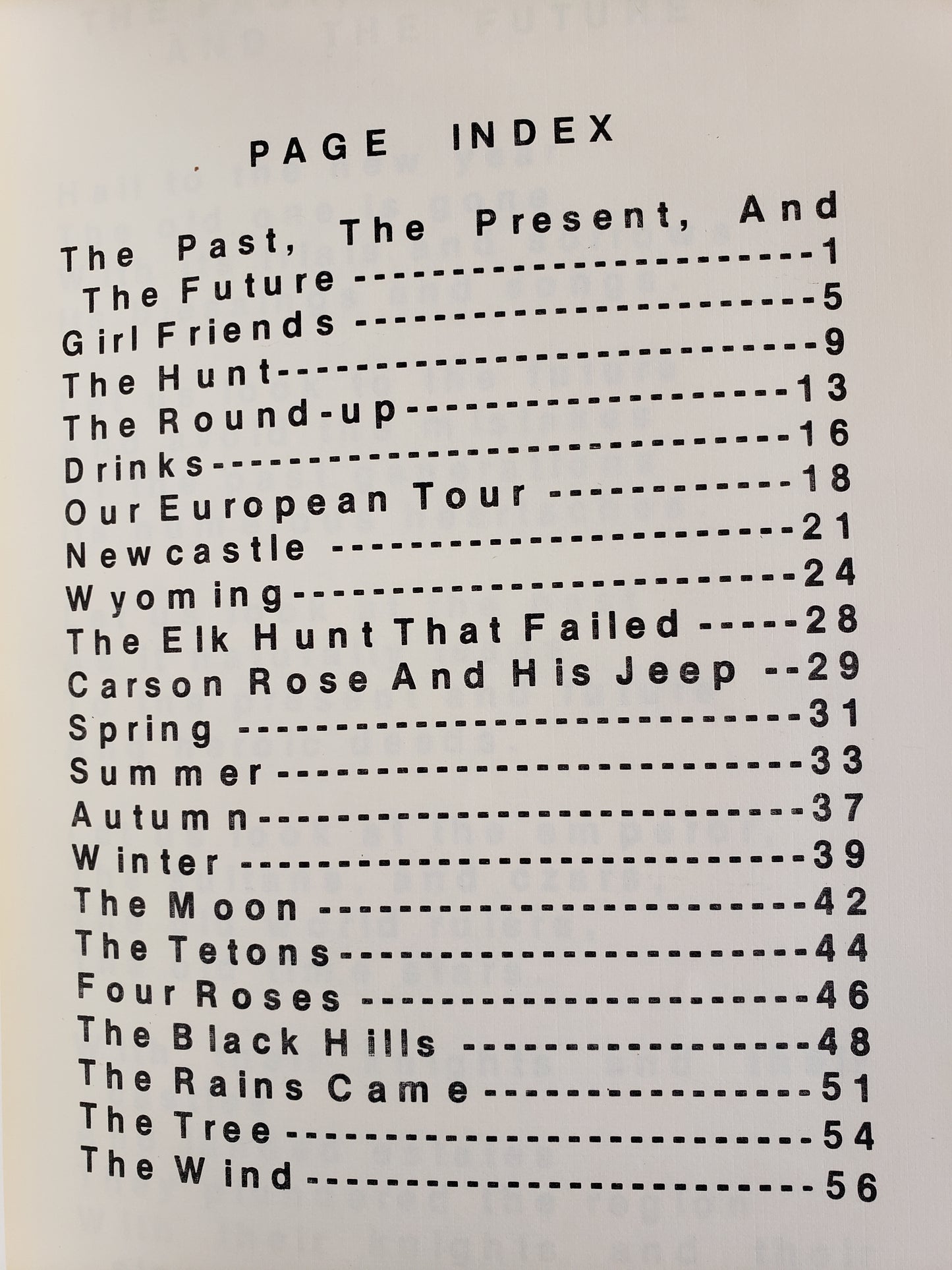 POEMS by R.L. (Chub) Kuemmerle (1986)