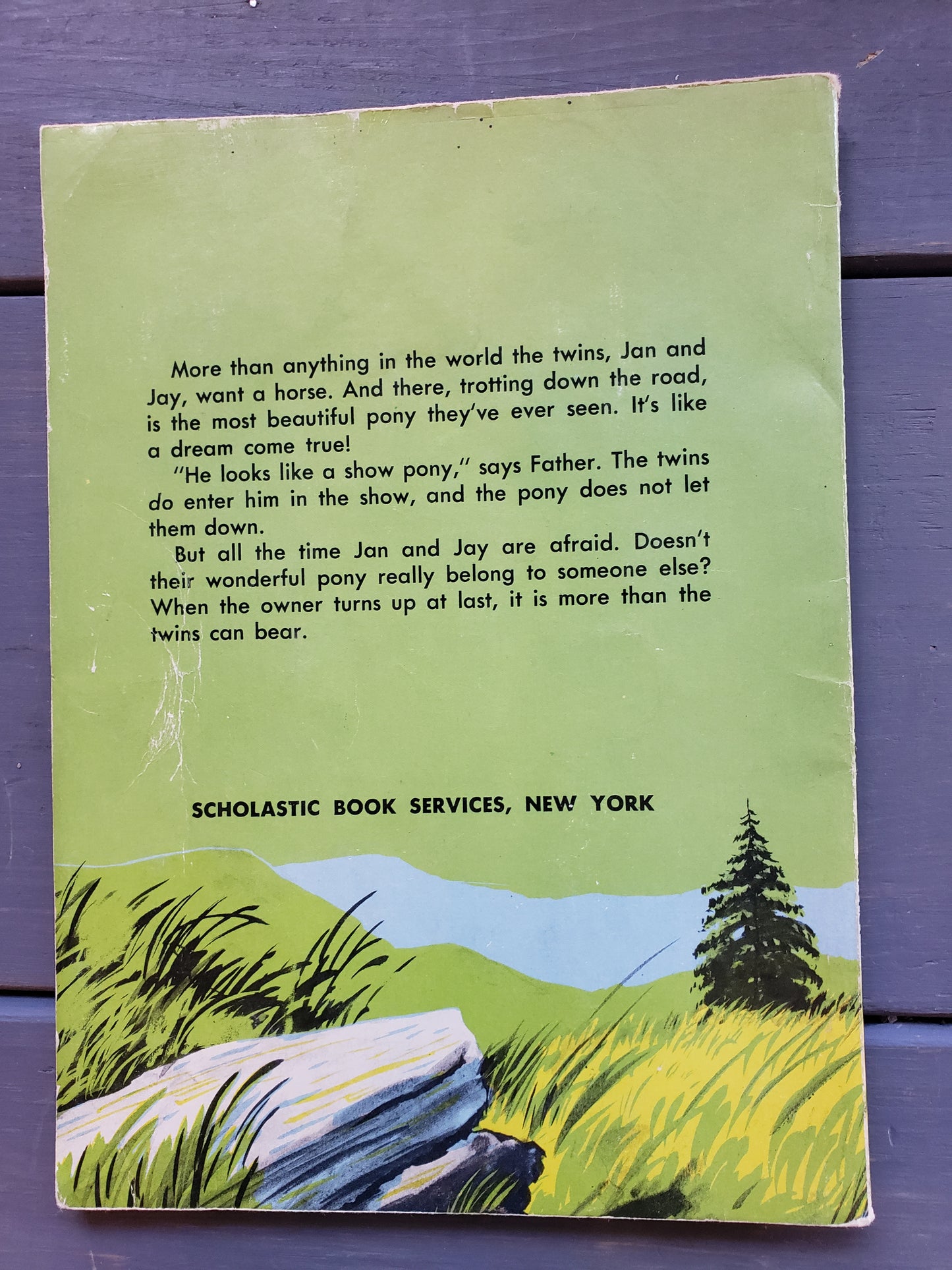 Lost Pony (1951) Scholastic book