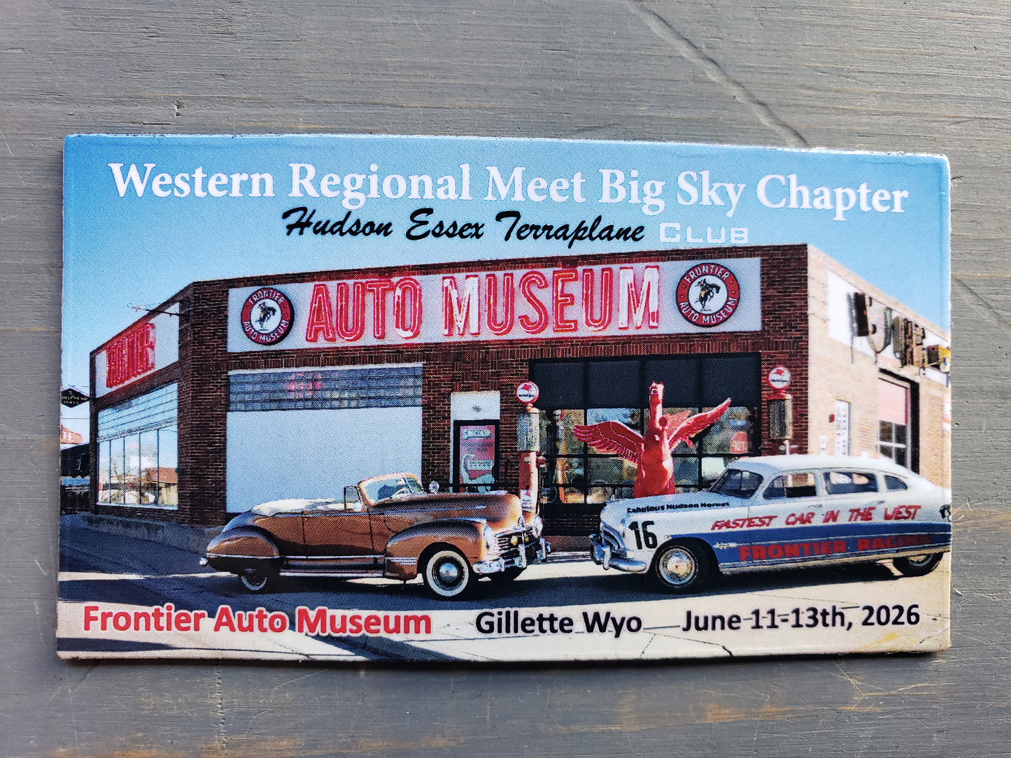 Hudson Essex Terraplane Club magnet