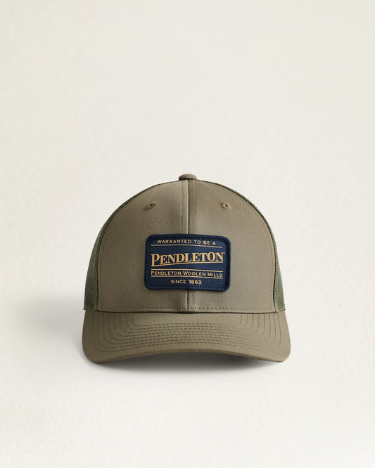 Pendleton Classic Patch Trucker Hat Loden