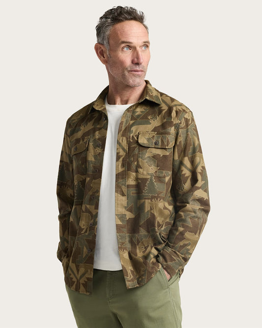 Pendleton Tanner Twill Shirt in Wild Camo