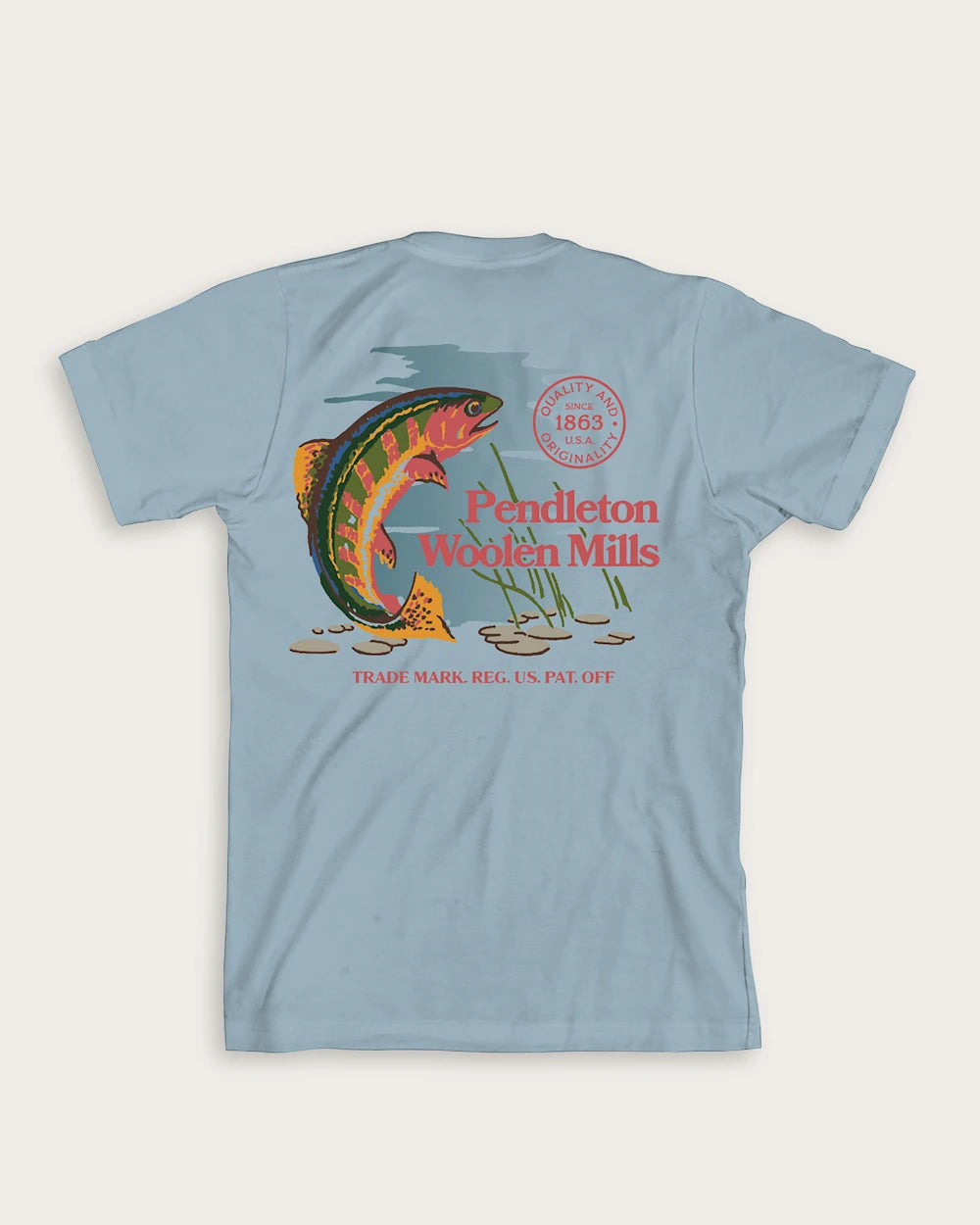 PENDLETON MEN'S FRESHWATER FISHING GRAPHIC TEE