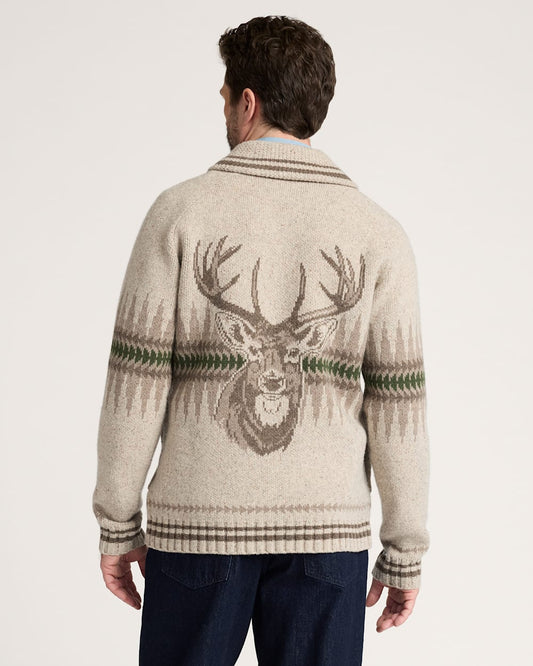 Pendleton Men's Sawtooth Buck Zip Sweater