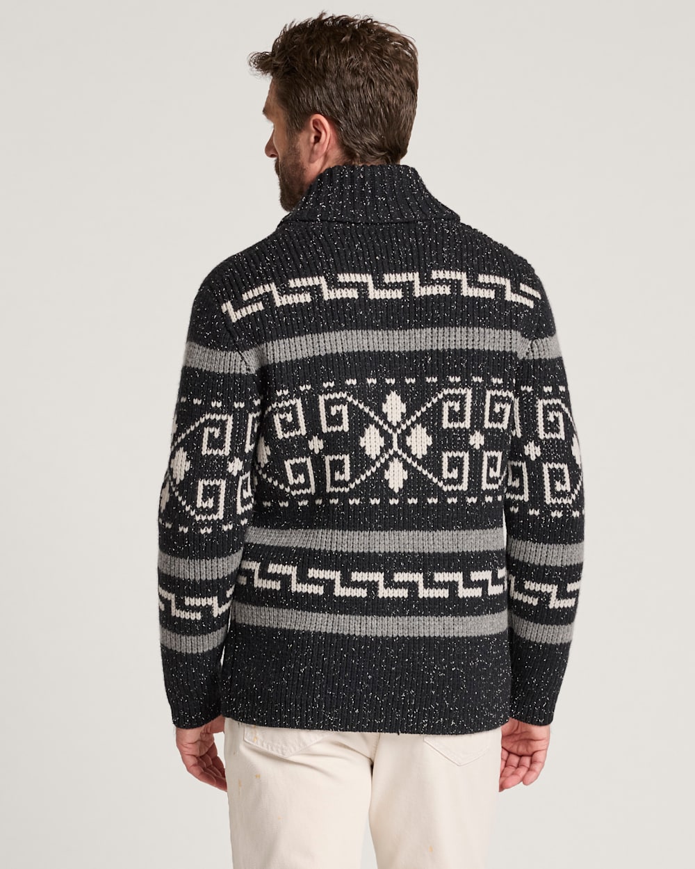 Pendleton "The Original Westerly" Black Donegal sweater