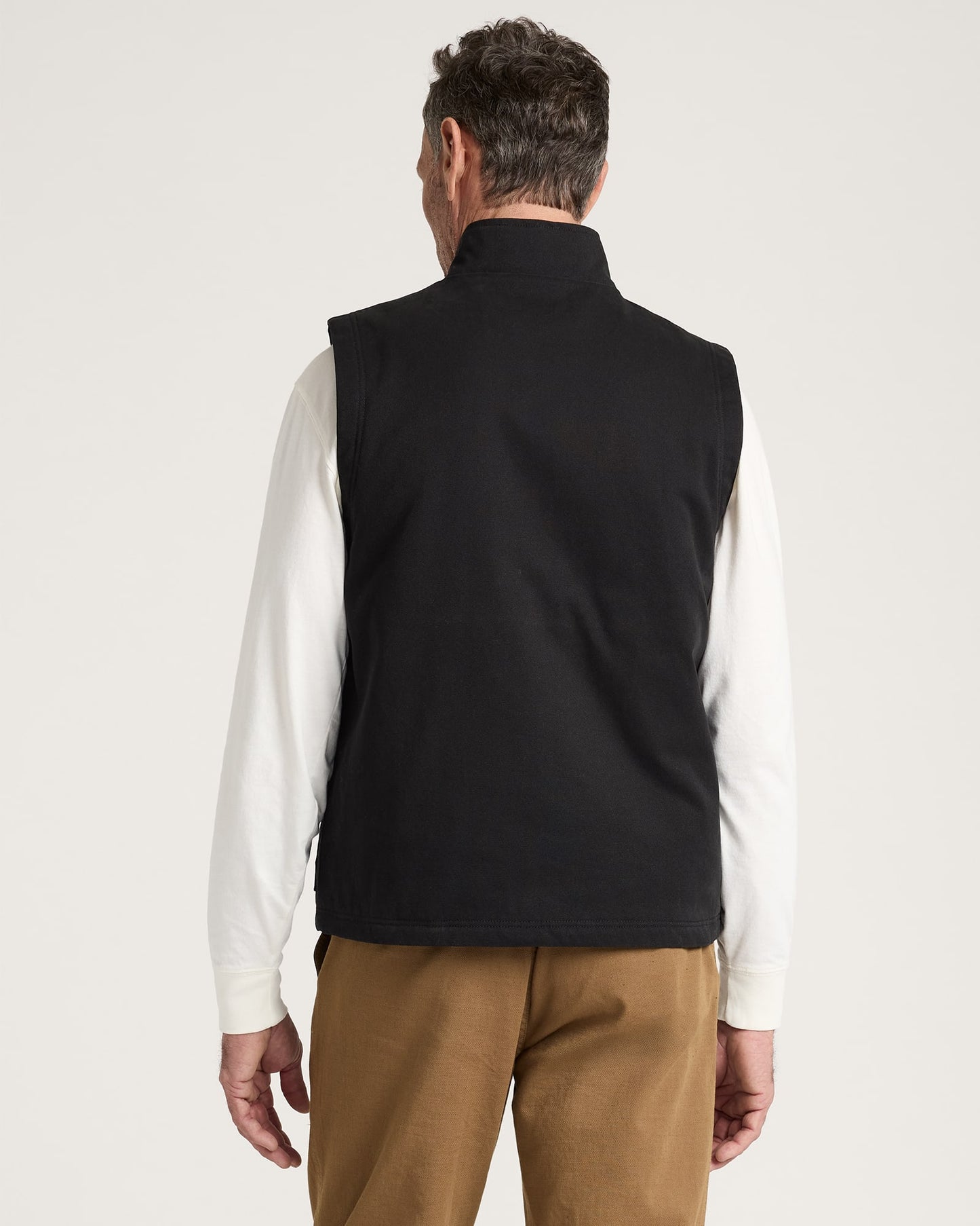 Pendleton Pine Grove Canvas Vest in Black