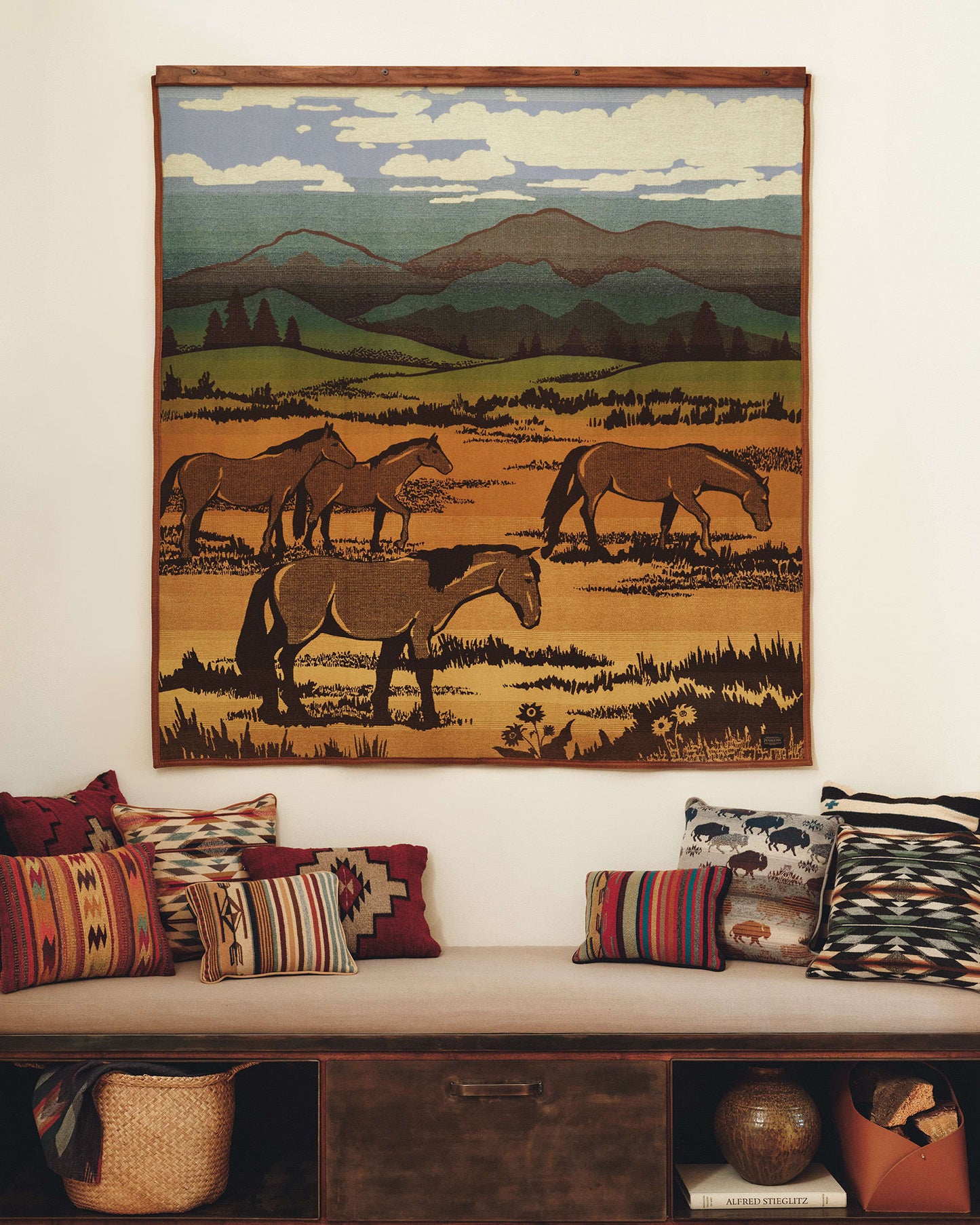 Pendleton Shadow Mountain Blanket (horse design)
