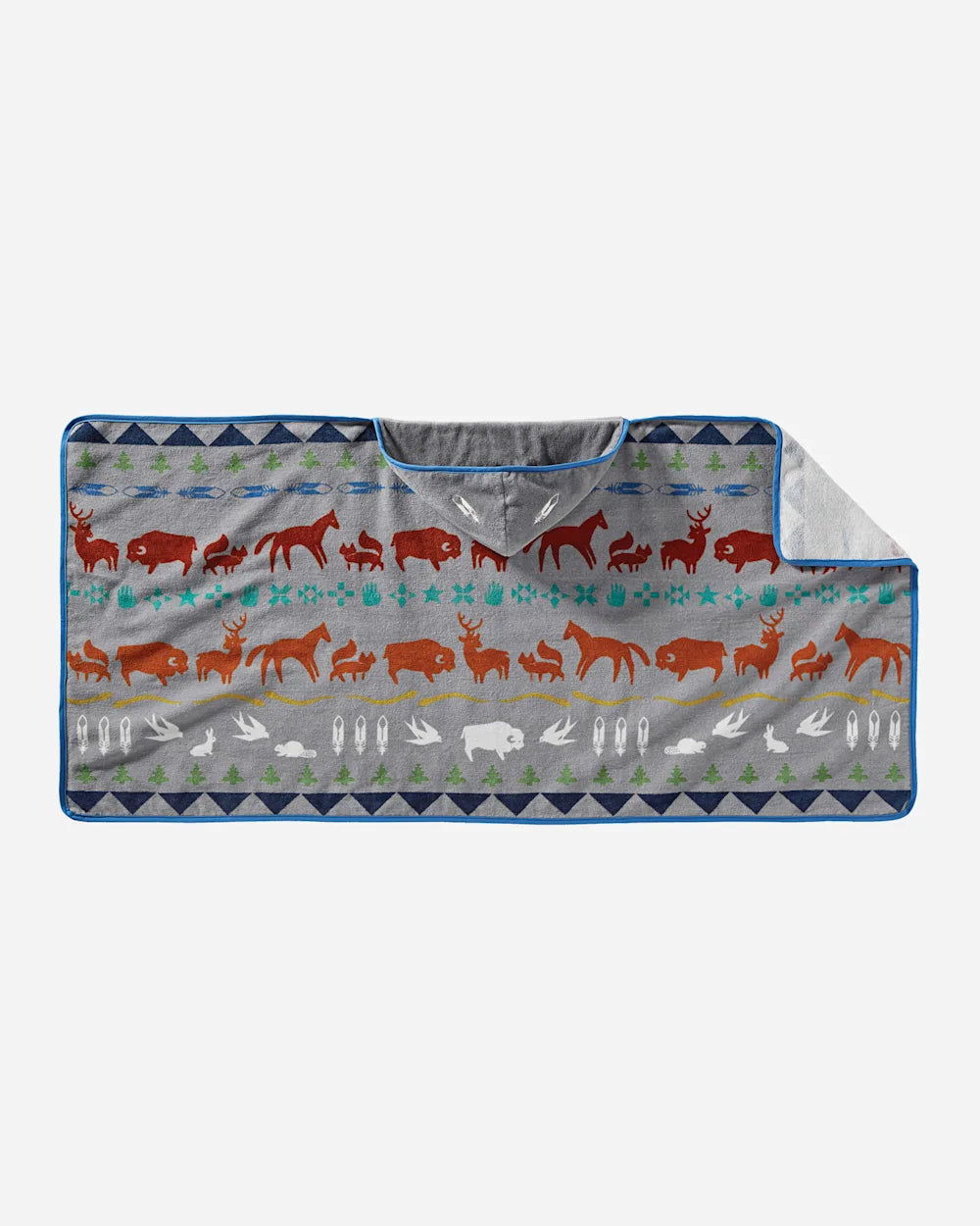 SHARED PATHS PENDLETON HOODED BABY TOWEL