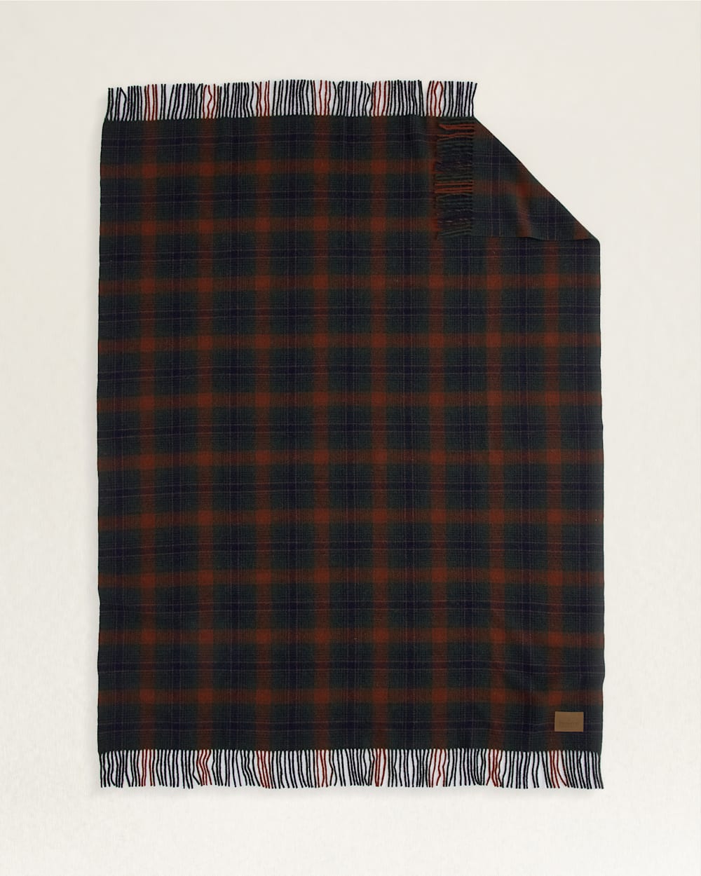 PENDLETON MOTOR ROBE THROW WITH LEATHER CARRIER- JACKSONVILLE PLAID
