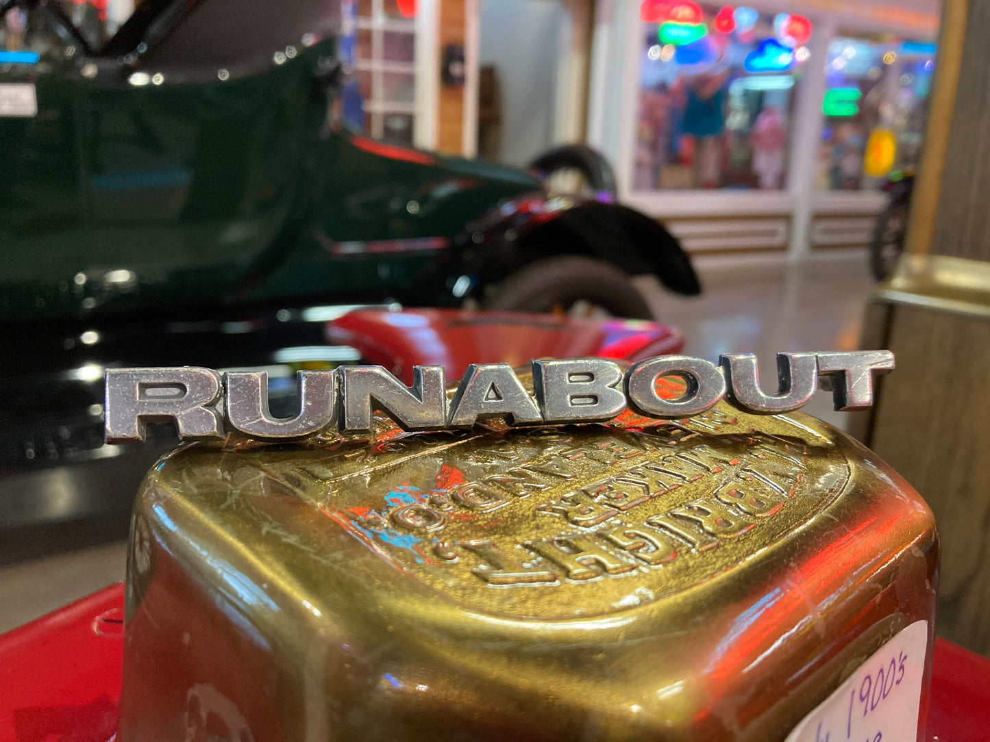 Runabout Car Emblem