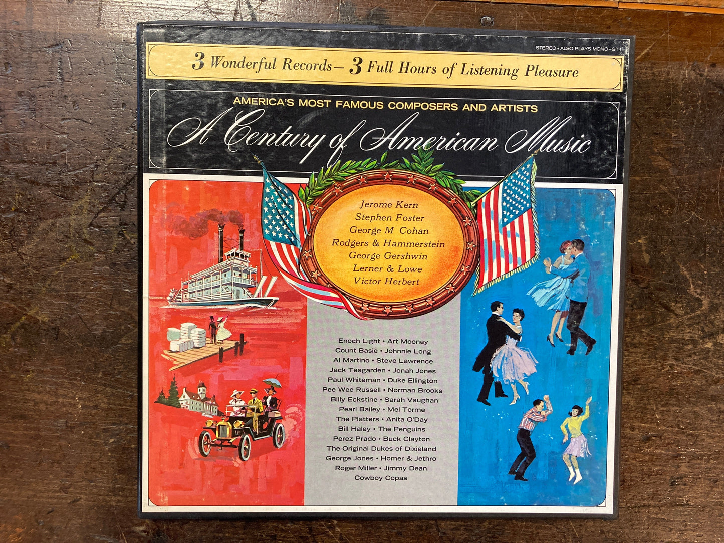 A Century of American vinyl record set