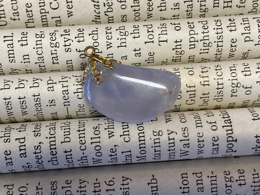 Rose Quartz Agate (lavender color)Pendant