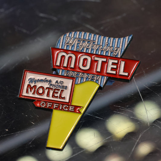 Wyoming Motel Magnet
