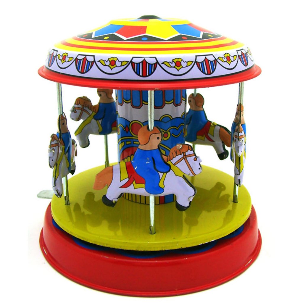 Carousel Tin Toy