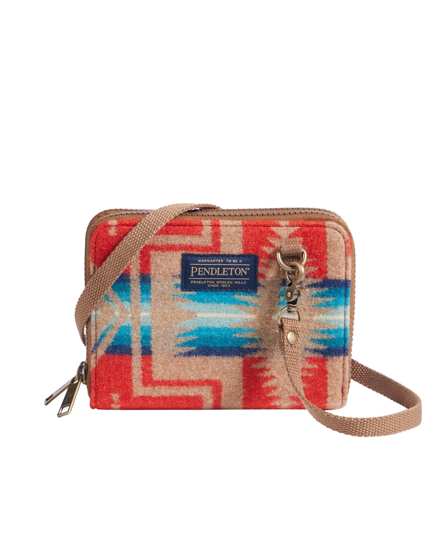 Pendleton Crossbody Organizer in Harding Red