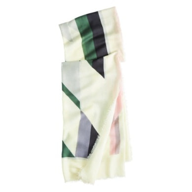 Pendleton Oversized Featherweight Wool Scarf in Wyeth Trail Sand