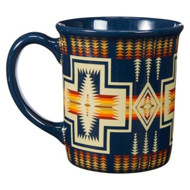 PENDLETON 18 oz. Ceramic Mug in Harding Navy