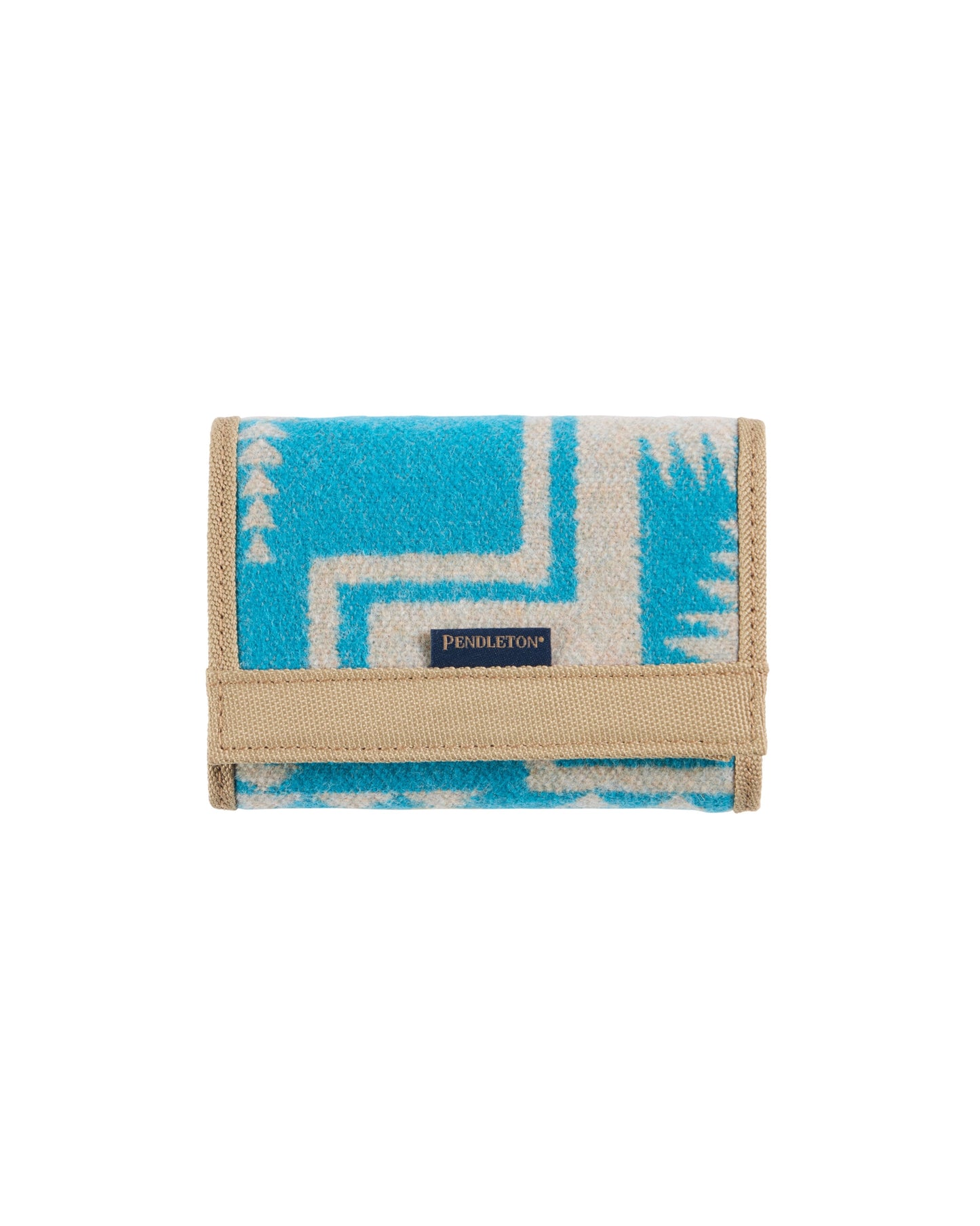 Pendleton Trifold Wallet in Harding Turquoise