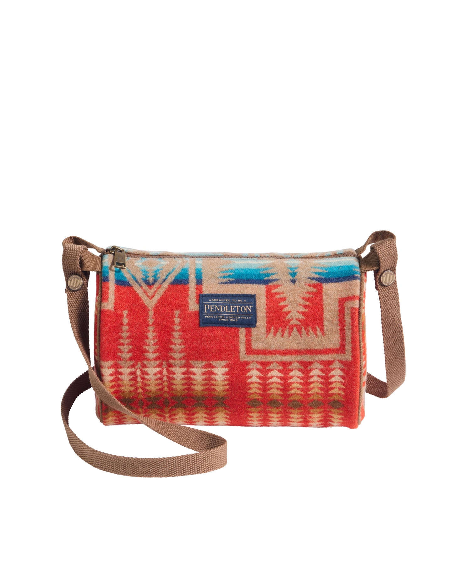 Pendleton Barrel Bag in Harding Red