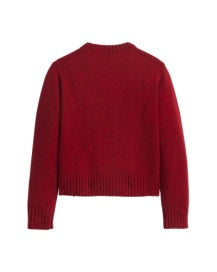 Pendleton Women's Red Heather Crew Neck Sweater