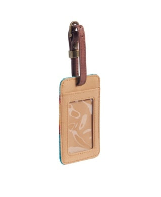 Pendleton Luggage Tag in Harding Turquoise