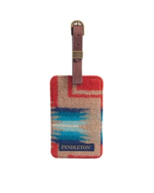 Pendleton Luggage Tag in Harding Red