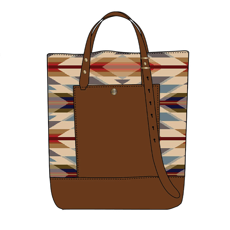 Pendleton Open Tote in Wyeth Trail