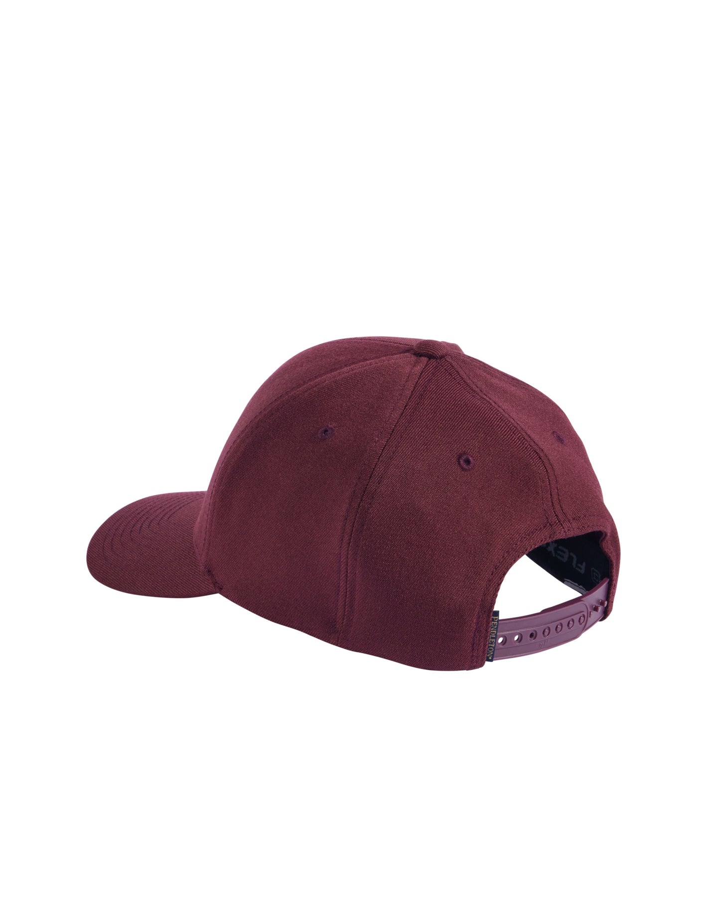 Pendleton Embroidered Hat in Maroon with a bear