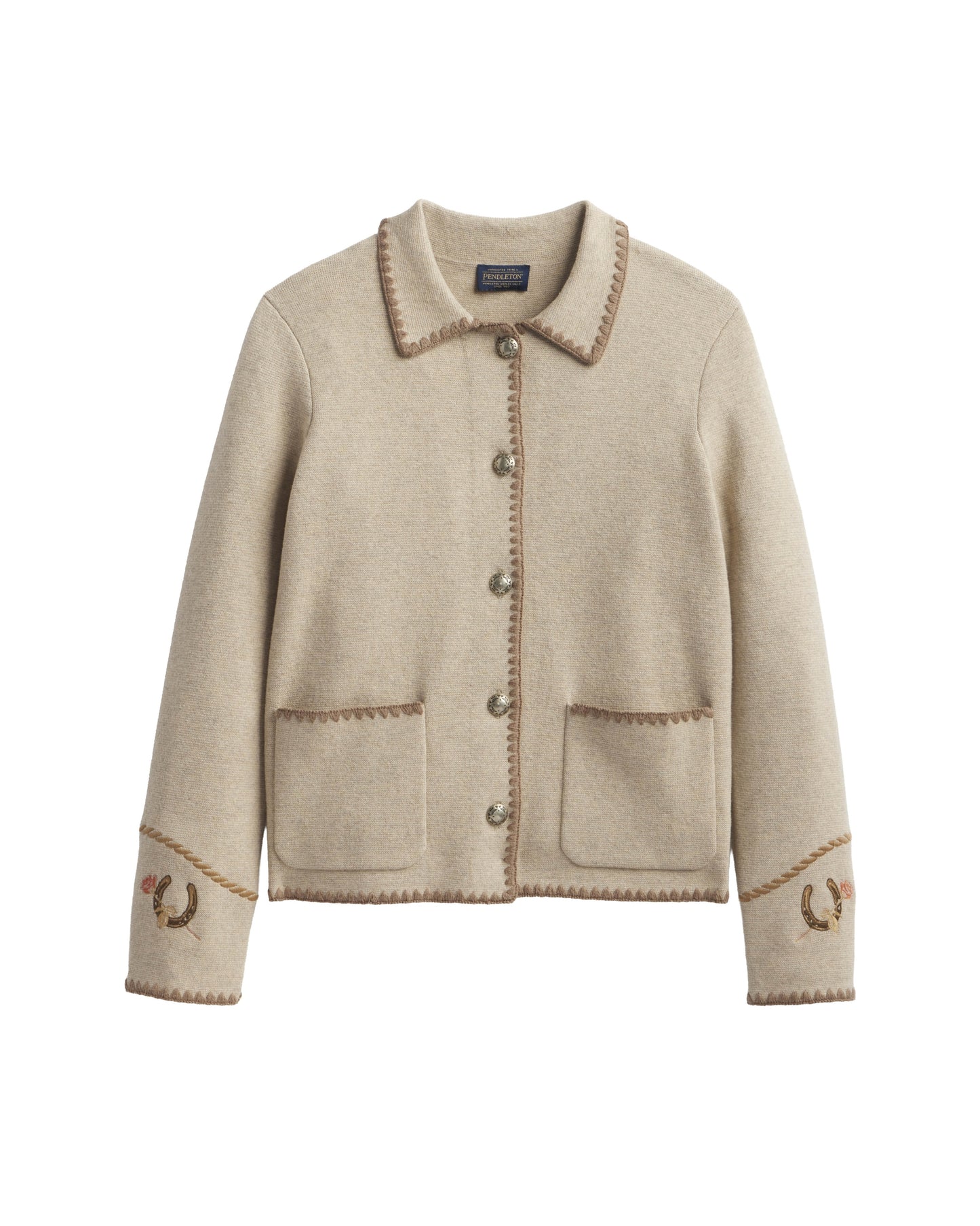 Pendleton Women's Souvenir Cardigan in Natural