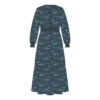 Pendleton Zoe Dress in Teal Wild Horses
