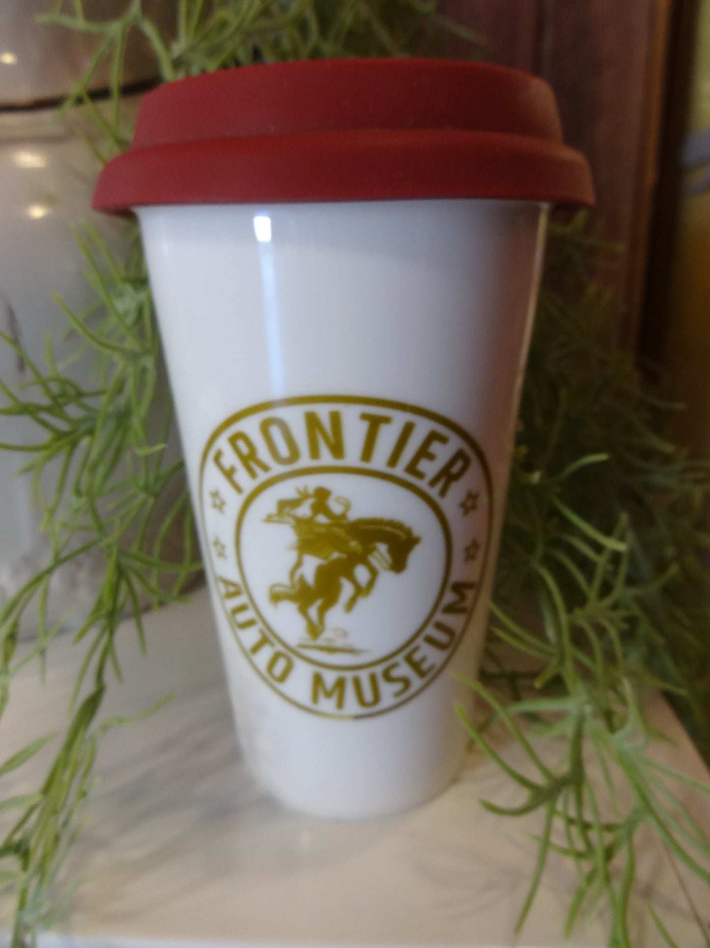 Ceramic Travel Mug with Silicone Lid