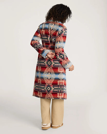 PENDLETON WOMEN'S DESERT SKY COTTON TERRY VELOUR BATHROBE