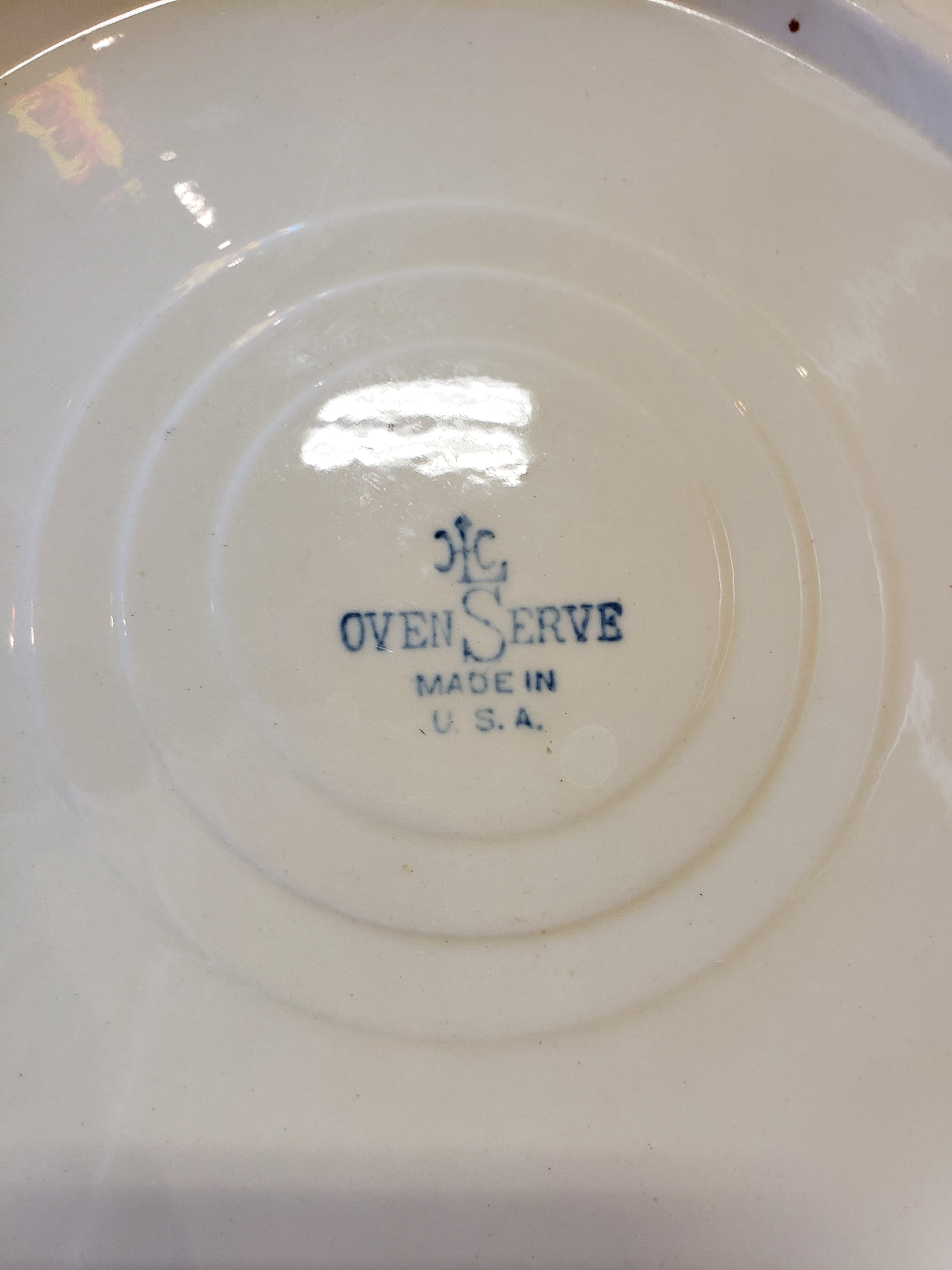 Vintage clearance pie dish