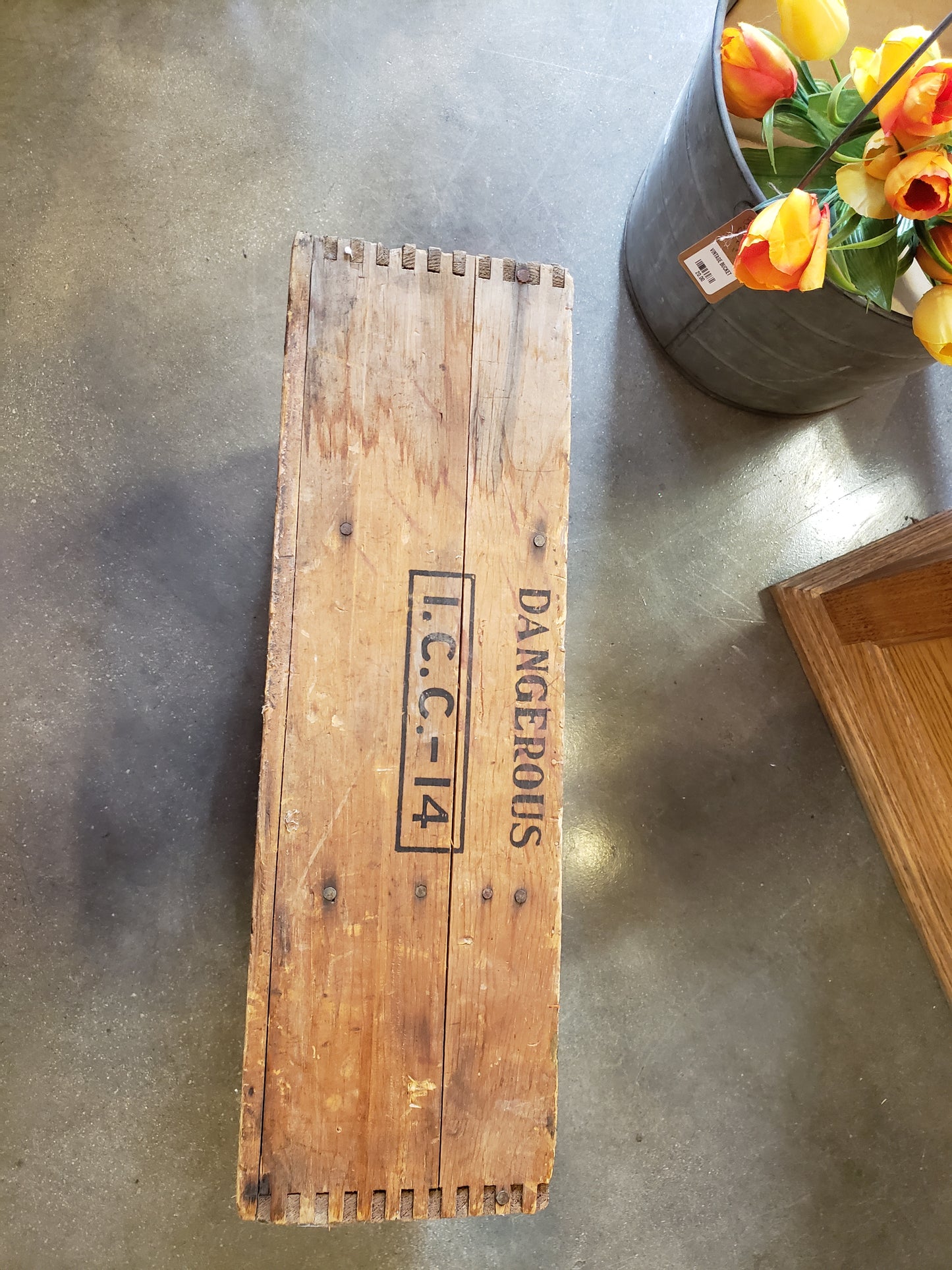 Gelex Wooden Blasting Crate