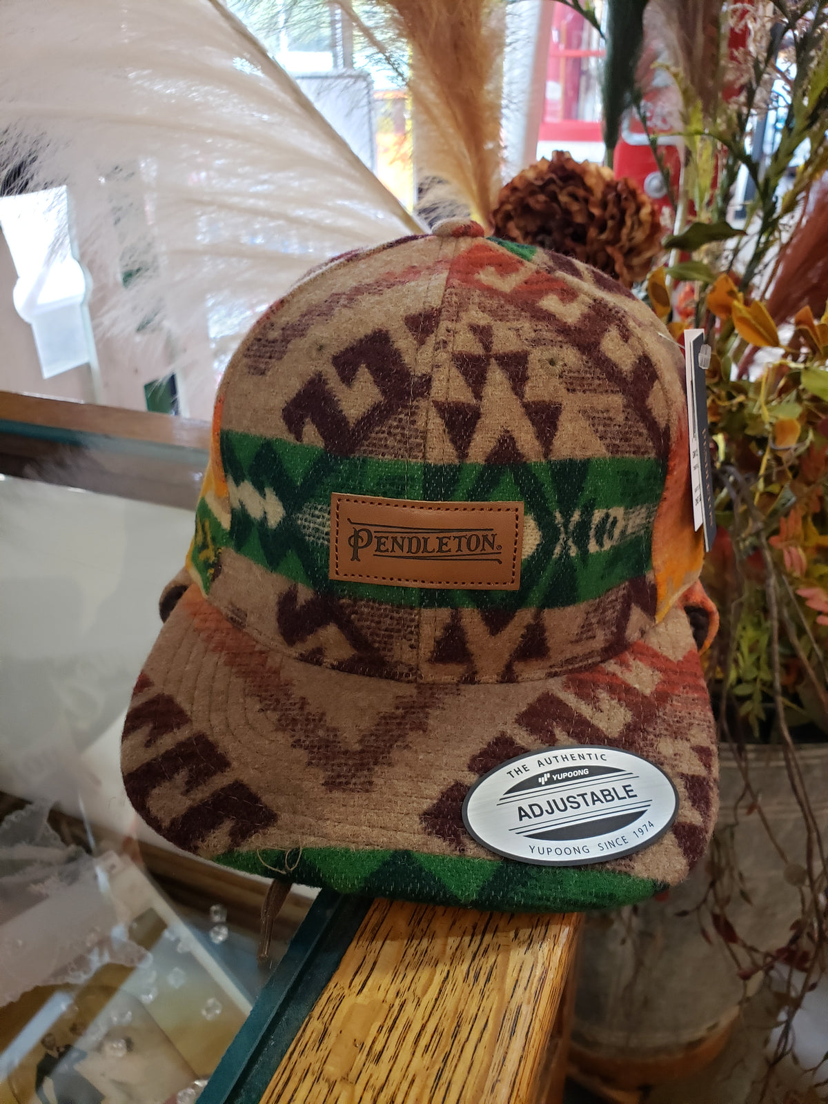 Pendleton Aztec Hat 100% Merino Wool Made in Korea. Pendleton Timberline Hat – Frontier Auto Museum main image 3