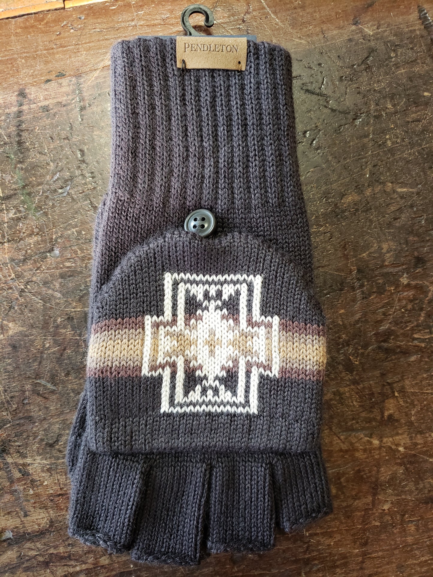 Pendleton Convertible Fingerless Mittens