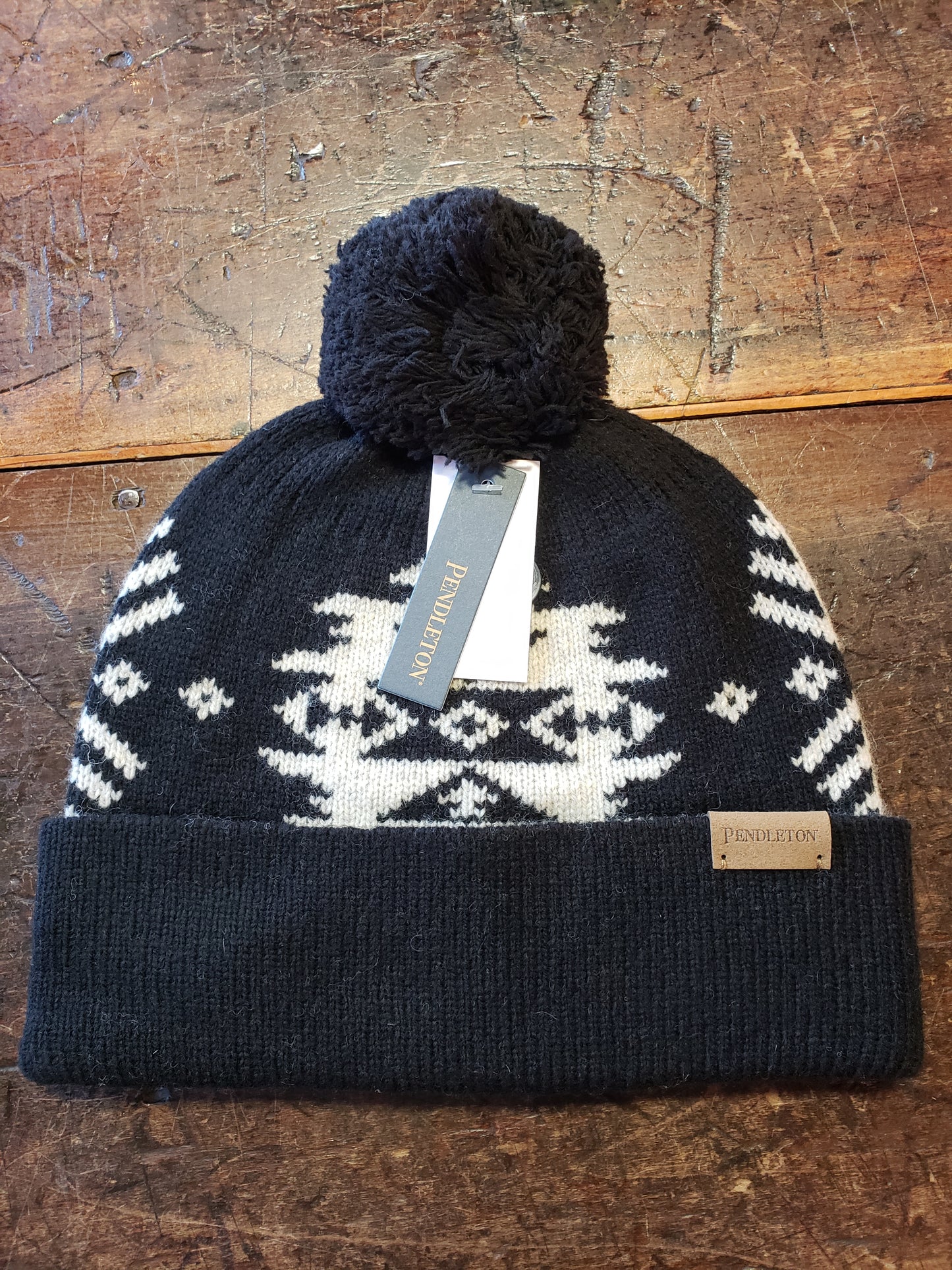 Pendleton Luminaria Beanie Hat with Pom Pom