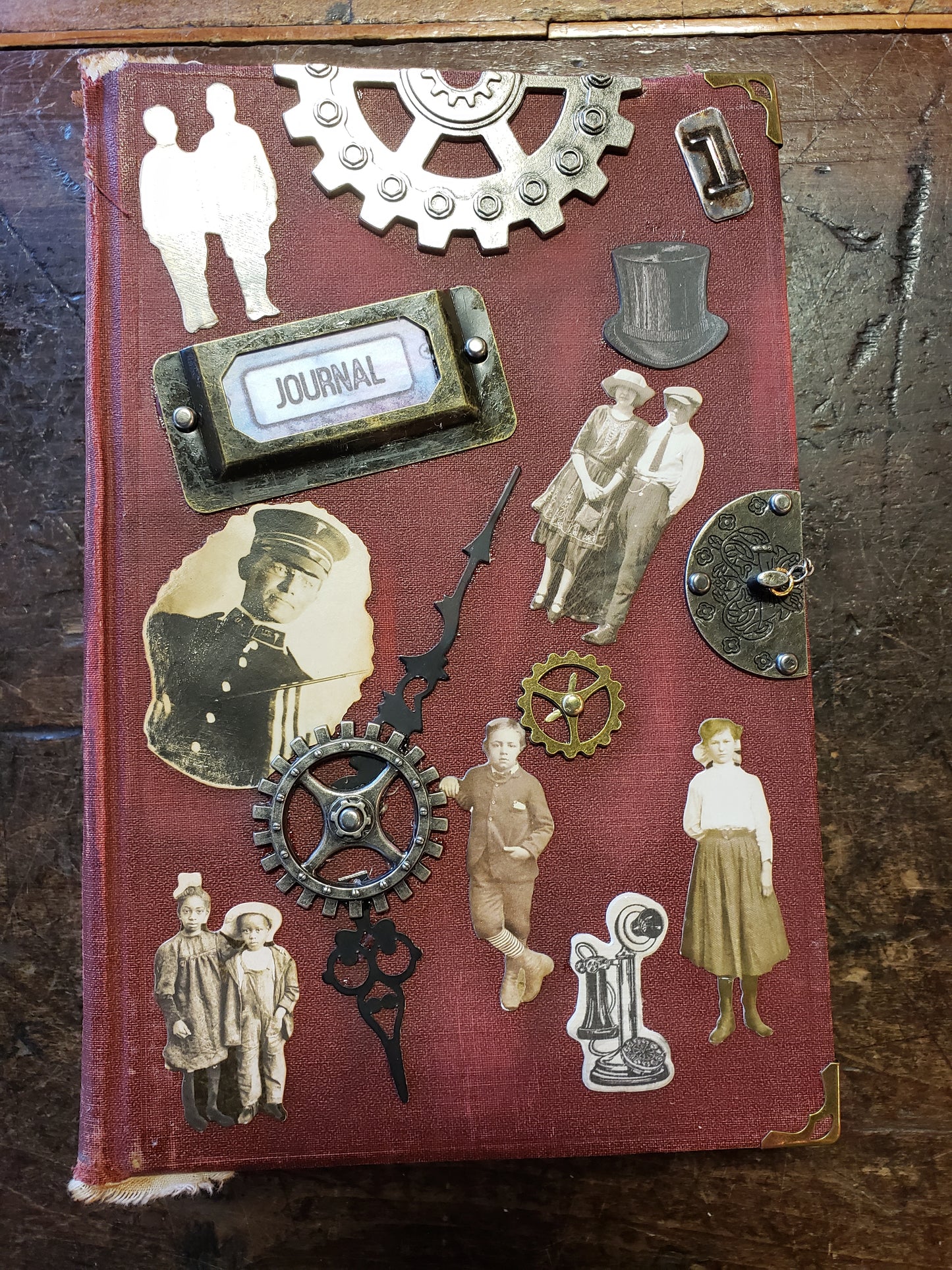 Steampunk themed Journal